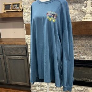 Blessed Girl Blue Long Sleeve Graphic Tee new with tags size 3X